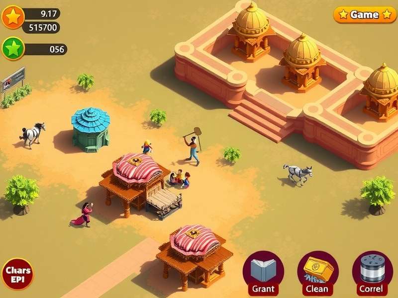 Rajasthan Ruins Game Screenshot